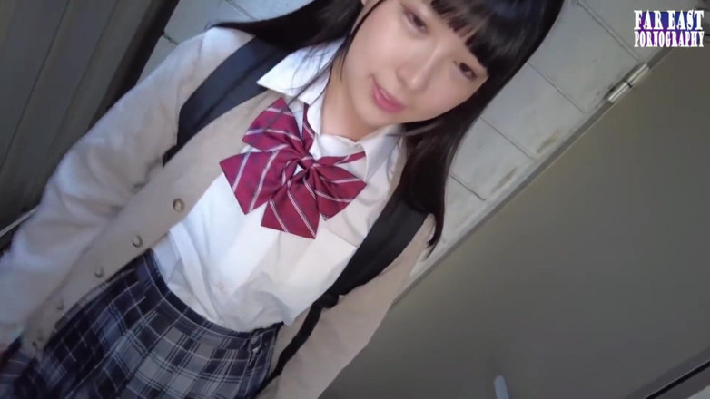 Far East pornography: Doll Like Bliss with a Dark Haired Tease on a...