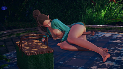 Waifu club 3D: Zaproś elfa na piknik