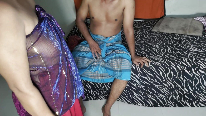 BanglaSexy24: Bengálský pronajímatel šuká svou služku