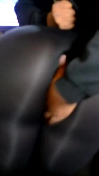 Fingering Dirty Diana pussy from behind