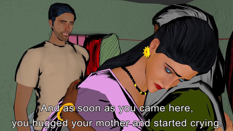 Animxyzn: Dia datang ke rumah ibu tirinya