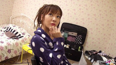 Full porn collection: Horny Skinny Japan Secretary Teen gives Boss a Hot Blowjob