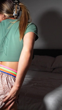 Tape Her Shut - Cheating Whore Used by Her Ex and His New GF