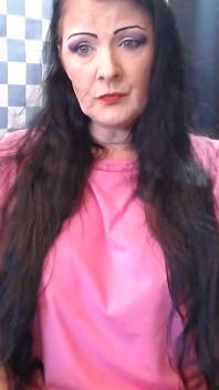 熟女あくび