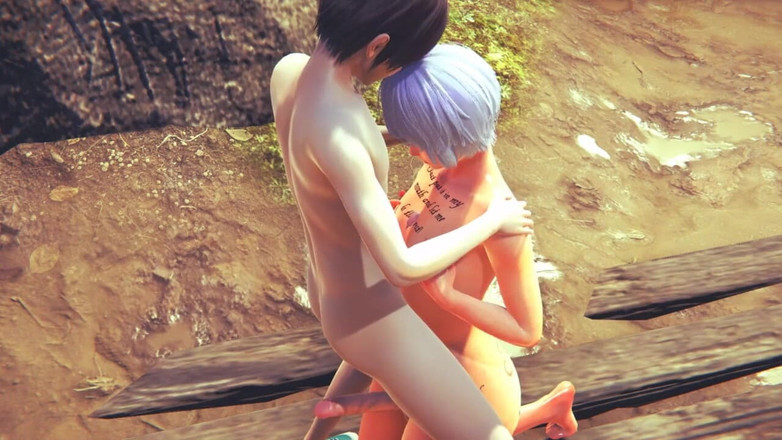 Yaoitube: ヤオイ・フェムボーイ - シン・アナル ディルドと胸