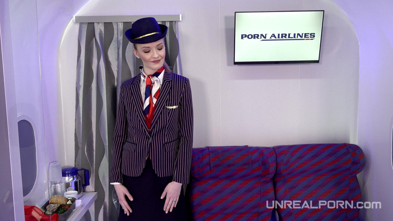 Unreal Porn: Overklig porr 1 flygvärdinna mile high club