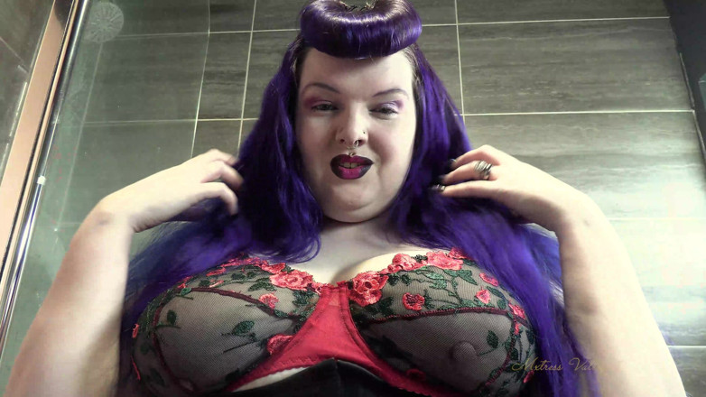 Mxtress Valleycat: Roxo pin up provocação