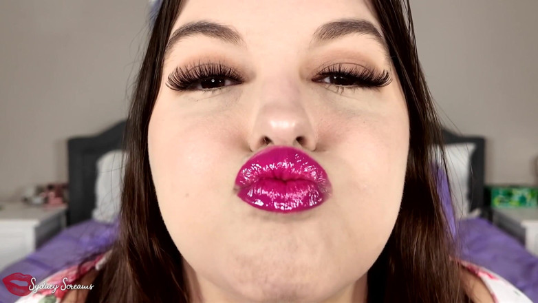 Sydney screams fetish: Vaše růžové lipgloss posedlost JOI