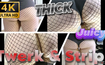 largebootylexi: Grueso y jugoso - medias de red pawg twerk & strip show -...
