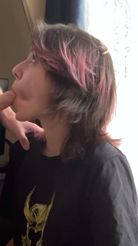 Deepthroat Blowjob - Sloppy Throat Fuck & Gagging Girl - Mila Mcgarden / Michel Woods
