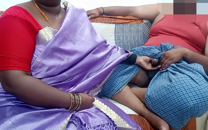 Veni: Tamil Wife Seduced Her Machan Deep Throat Mouth Fucking Hard...