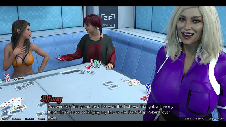 AVN Teller: Stranded in Space - Strip Poker