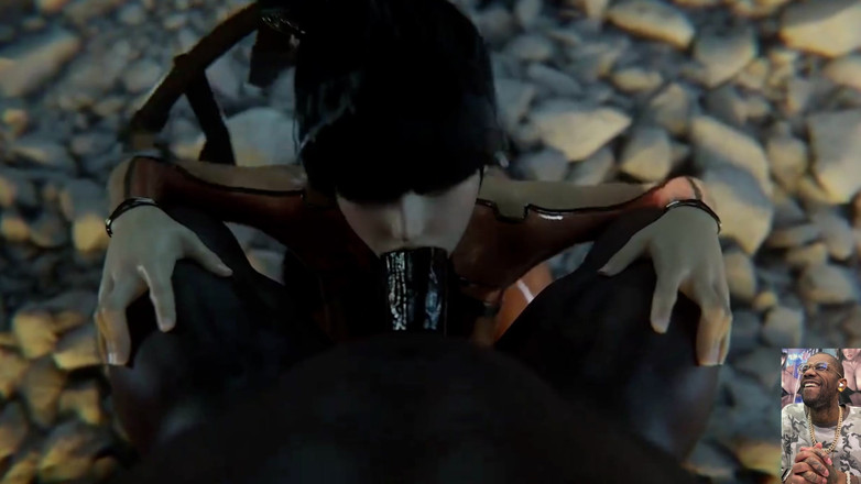 Good news media: Eve deepthroating bbc, Chun-li deepthroating una polla dura mientras Mai...