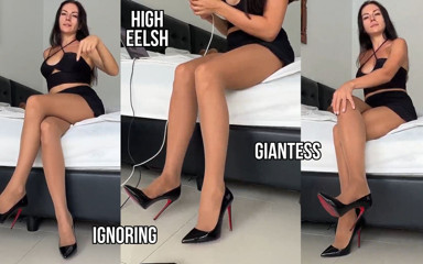 Princess Monica: Giantess, görmezden geliyor, topuk hakimiyeti