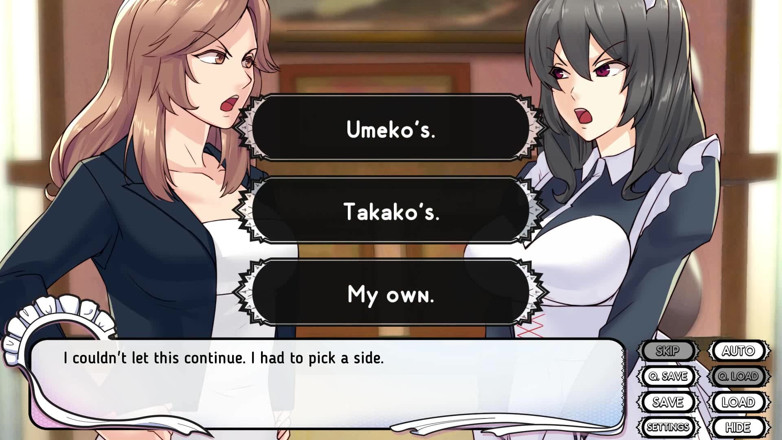 Dirty GamesXxX: Maid Mansion: rijke meester en zijn Aziatische huismeisjes, mooi Hentai-verhaal...