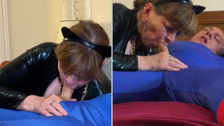 Carmen Angel: Nine Kedi Kadın Süpermen'in Yarağını Emiyor!