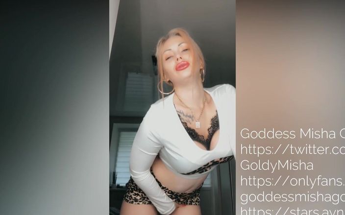 Goddess Misha Goldy: Findom fără sutien extrem de seducător - Sesiunea de instrucțiuni de...