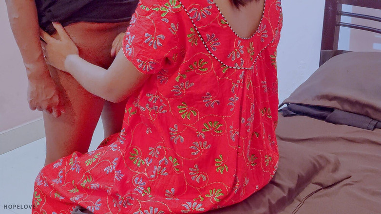 Hope Love: Индийская бхабхи так любила член бойфренда, что она назвала его снова