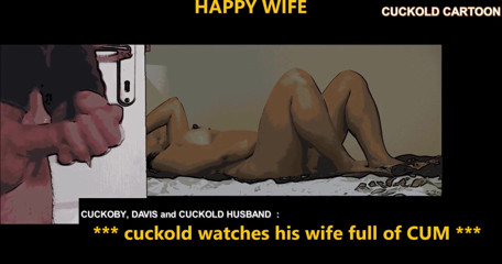 Cuckoby: Corno cartoon: Anal na frente do marido