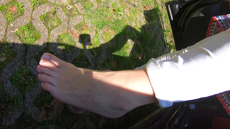 Sabdeluxe: Birkenstock in Car