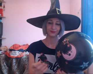 Cuteblonde666: Blowing balloons