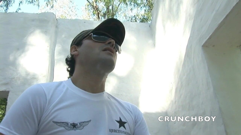 Straight fucking boy in uniform: Twink fucked outdoor by military boy in unjiform