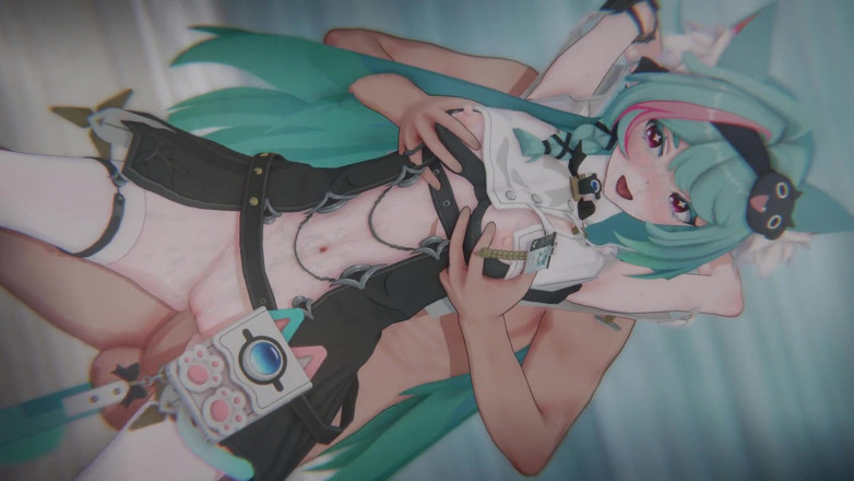 Tomu aisuman: [nte] การละเมิดการกักกันของ Mint: สาวแมวตัวใหญ่ที่ถูกมัดและ มุมมองคนเย็ด เย็ดหมู่สามคน สองควยหนึ่งรู (4k/60fps)