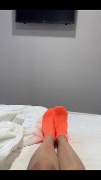 Lying on the Bed, I Stretched My Legs Out - Just Relaxing