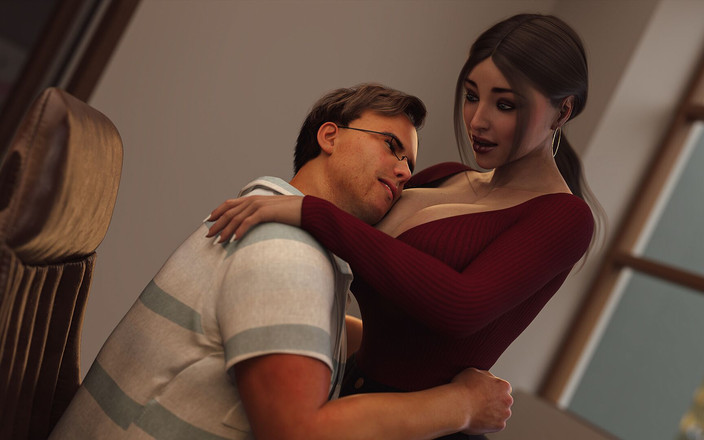 Gaming Anurag: Сексуальная замужняя учительница в тройничке с двумя везучими студентами - офис