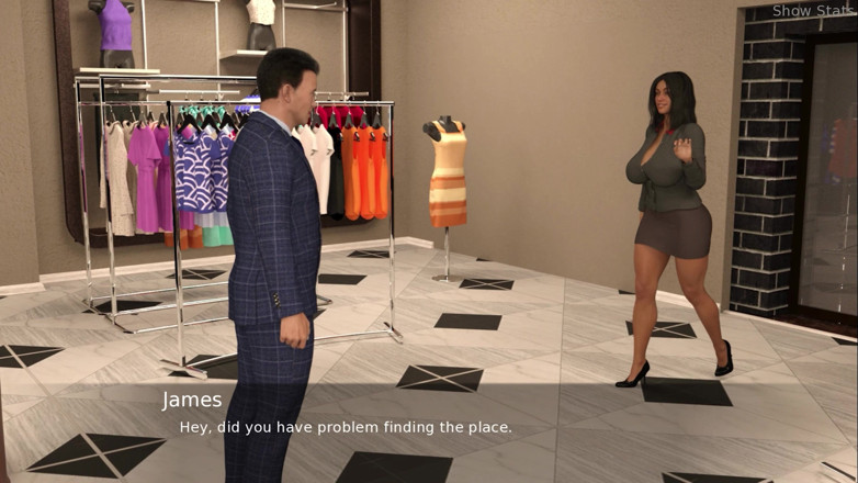 Porny Games: Proyecto esposa caliente - cornudo final consigue un poco de coño (20)