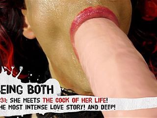 Being Both: N° 31 – La salope à sperme rencontre la bite de sa vie !...