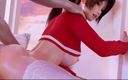 MsFreakAnim: 3D hentai anale creampie-animatie