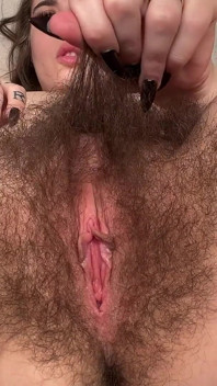 Hairy Pussy Spread Exploration