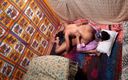 Desi Papa: Доросла індійська пара має гарячий секс після важкого нічного сексу в позі 69