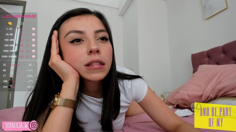 Cute Alice: Roztomilá Alice Vklíná své ochablé, Bledá, Holý zadek na kameru;...