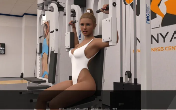 Dirty GamesXxX: Mastering the Pink Box: Gym Session with Sexy Ass College...