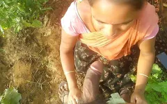 My Indian Sister-in-law Got My Dick Sucked in the Field - Then Released in Doggy Style, in Hindi