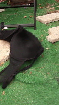 Angelina Castro and Maggie Green Outdoor Pussy Play