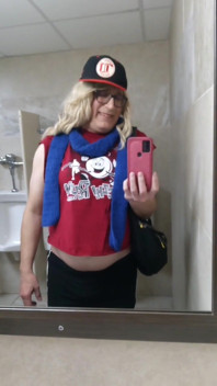 Public Bathroom Sissy Monstrous Fart!