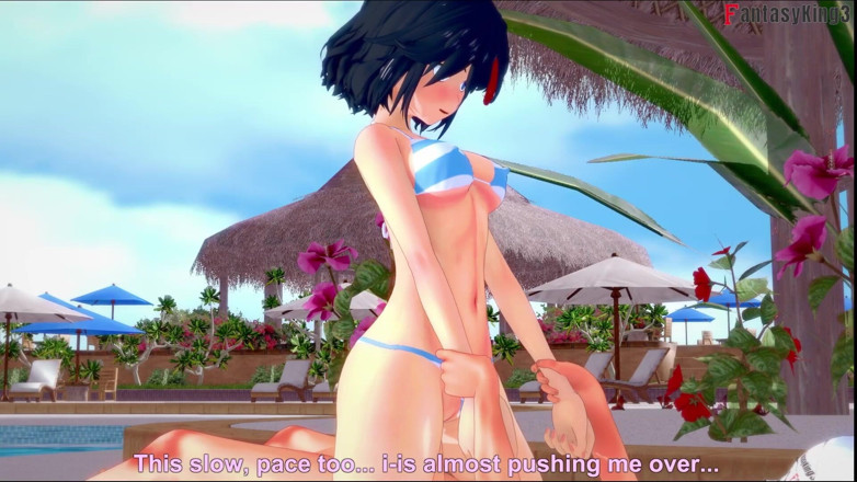 Fantasy king: Sesso sexy in bikini ryuko matoi