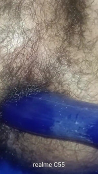 Fucking My Self with My Wife Hair Brush