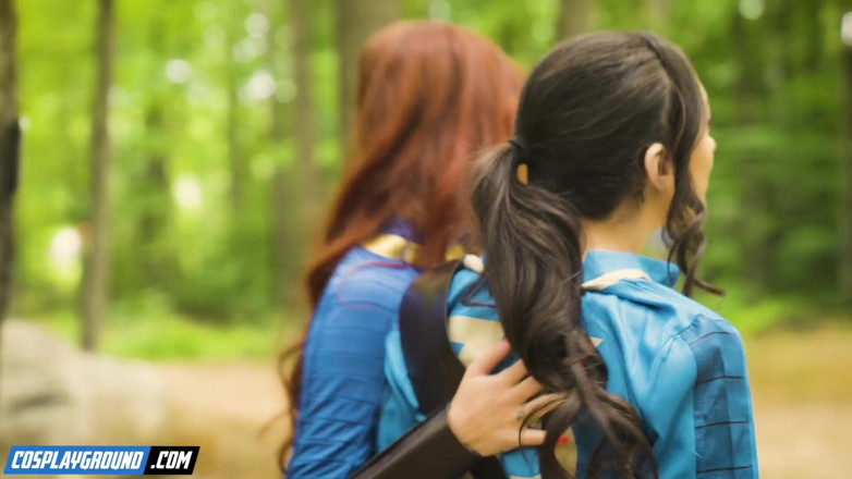 Cosplayground: Sage Hunter får Audrey Reid att komma i en fallout...
