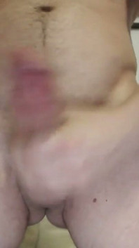 Bald Teen with Fat Cock