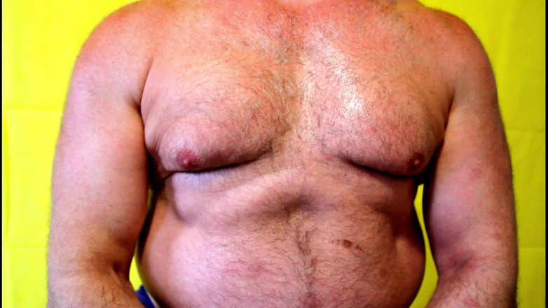 Gaybear1966: Gros ventre, ours gay, beau-père, beau-père, gros ours musclé, rebondir....
