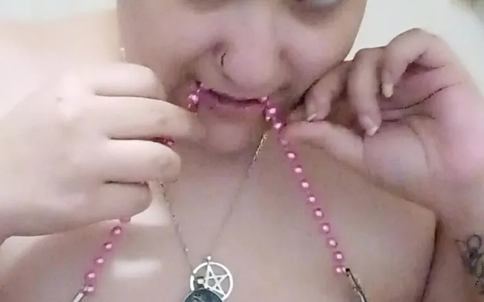 Prince Dez: Nipple Clamps on Tiny Tits