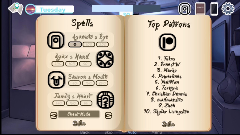 Johannes Gaming: Sexnote #1 start learning new skills