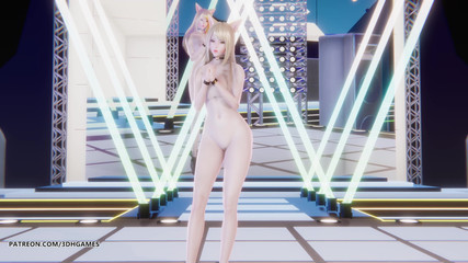 3D-Hentai Games: [MMD] T-Ara - такая сумасшедшая сексуальная Ахри, обнаженная лига легенд, хентай без цензуры