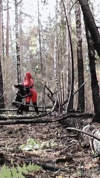 Latex Rubber Humiliation Outdoor
