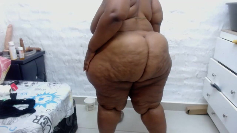 Big black clapping booties: Jack off to My Massive BBW Ass, Episode 1006