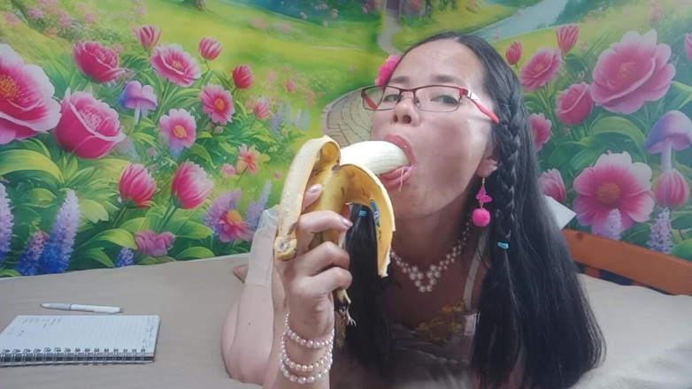 sweethanajapanese: ดูดกล้วยวิดีโอพิเศษทําให้คุณเปิด
